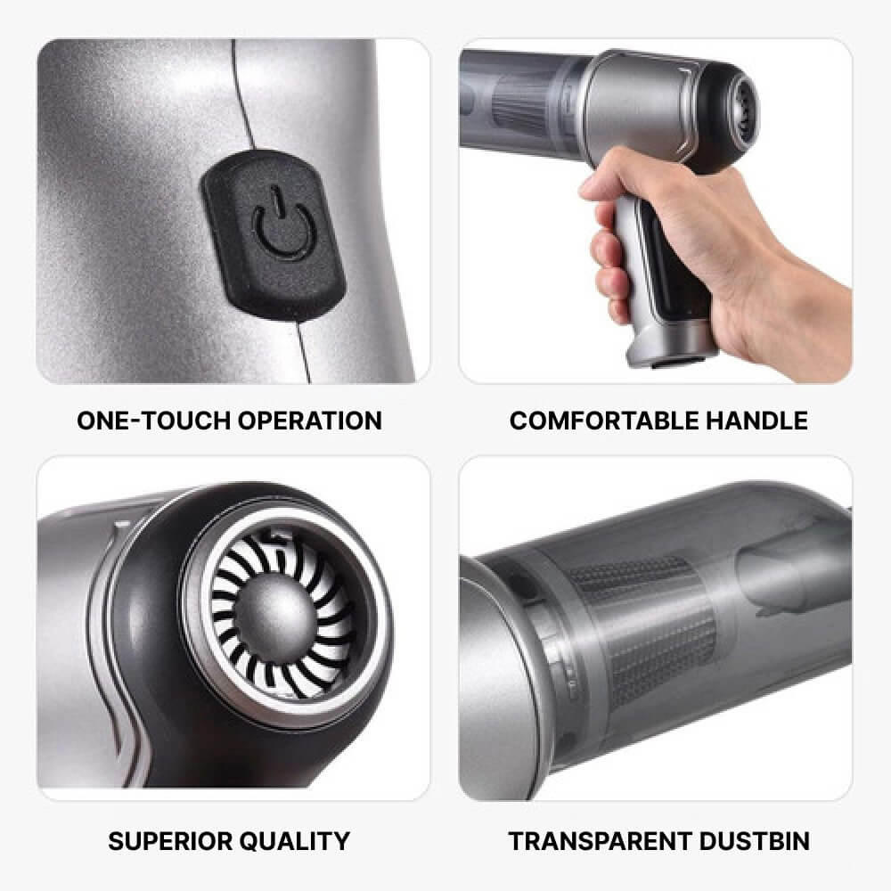 Vayro™ - Compact Turbo Suction For Quick Spot Cleaning