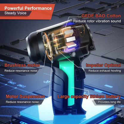 Vayro™ - Compact Turbo Suction For Quick Spot Cleaning