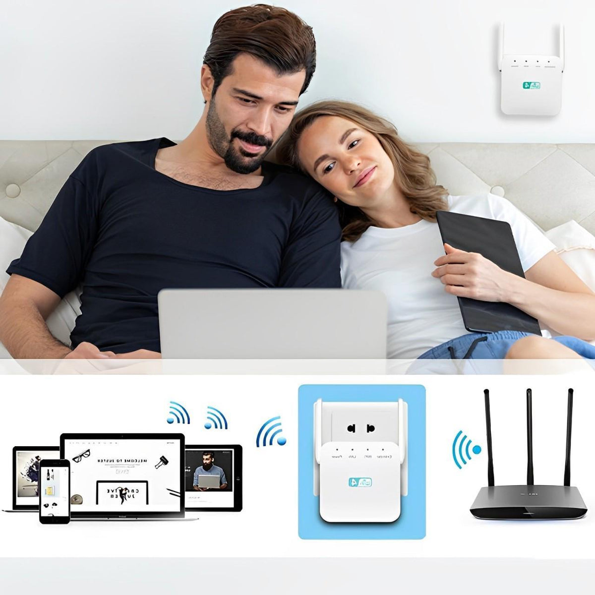 Navix™ - Extend Home Wi‑Fi Smoothly Across Rooms