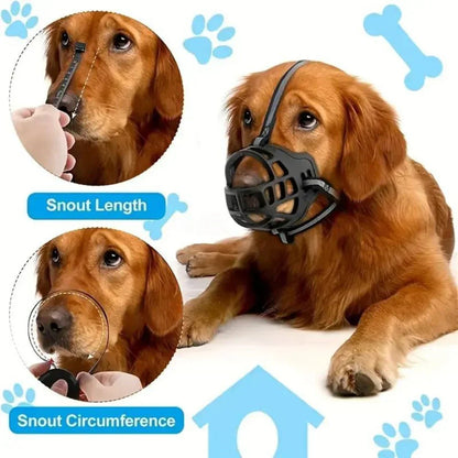 Canovere™ - Breathable Mesh Muzzle For Calm Control During Walks