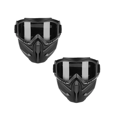 Veyro™ - Detachable Full-Face Goggle Mask for Dust Control