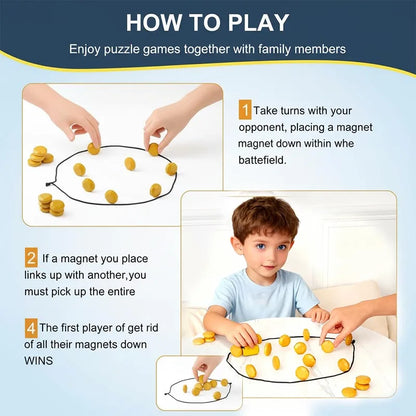 Tacton™ - Foldable Travel Game For Two Players