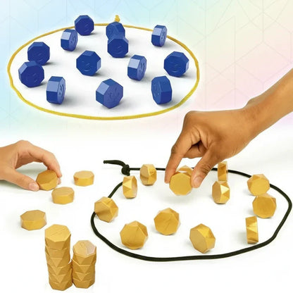 Tacton™ - Foldable Travel Game For Two Players