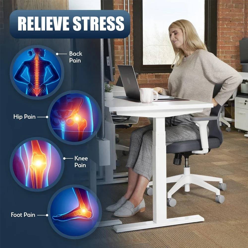 Solace™ - Ergonomic Under-Desk Foot Support