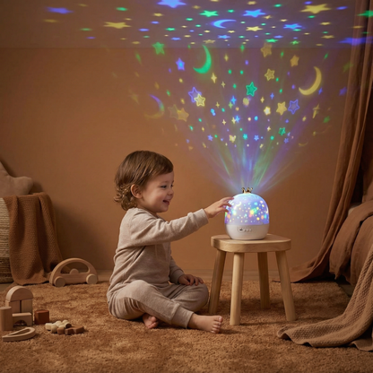 Lunora™ - Soothing Ceiling Projections for Calmer Bedtime