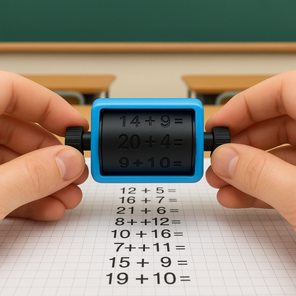 Numera™ - Compact handheld tool for quick arithmetic practice