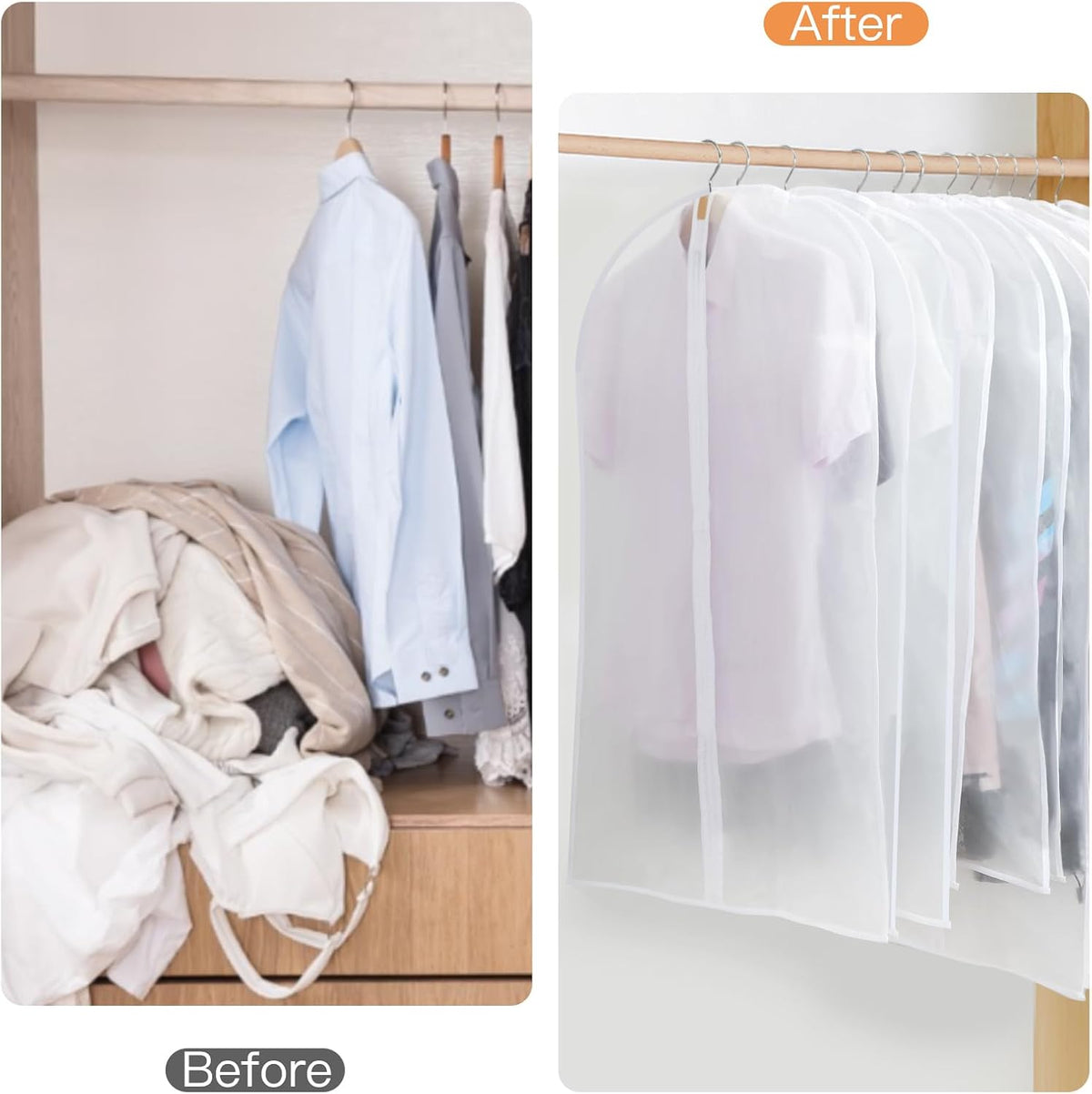 Vesto™ - Neatly Protects Clothes Between Wears