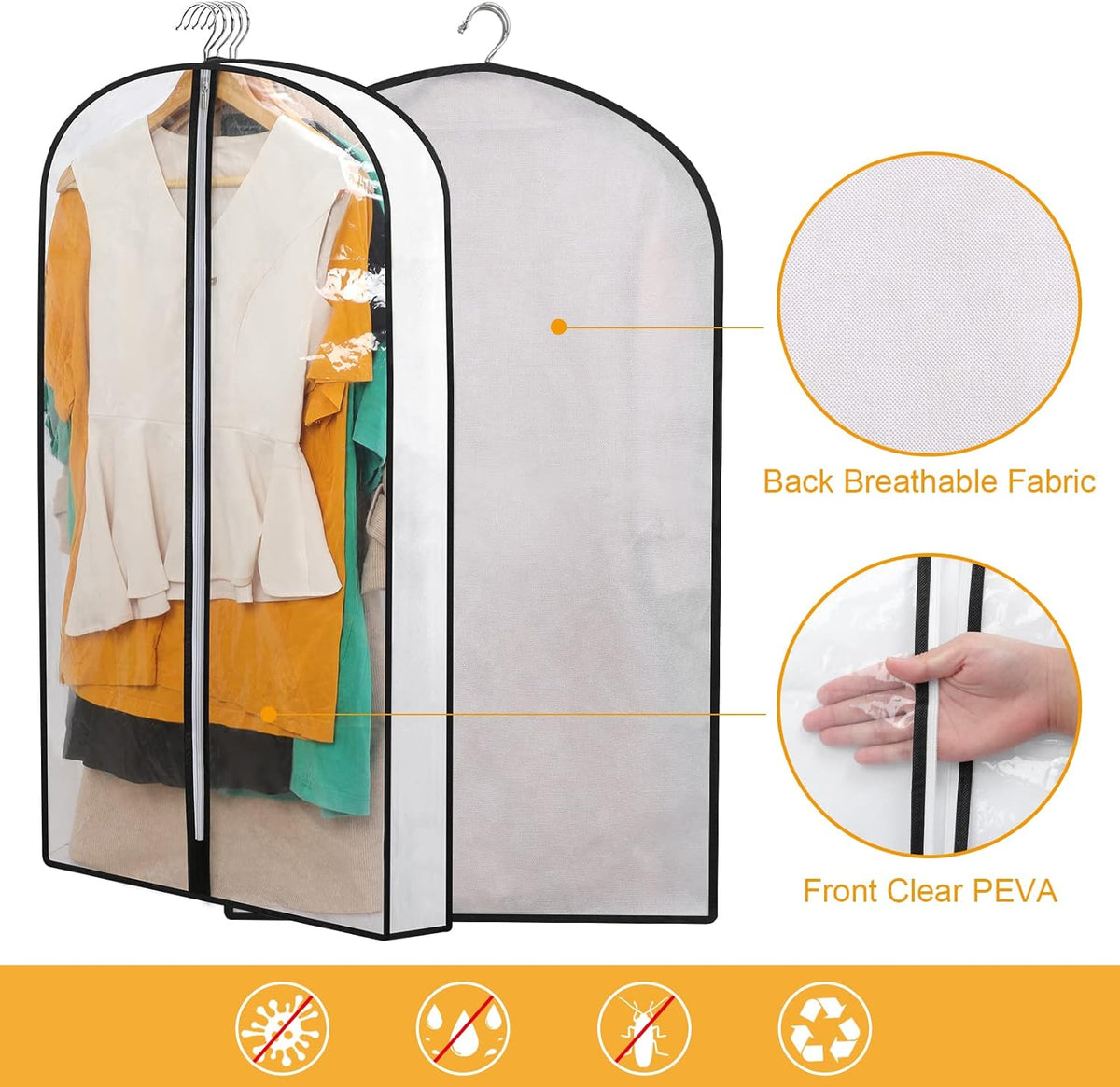 Vesto™ - Neatly Protects Clothes Between Wears