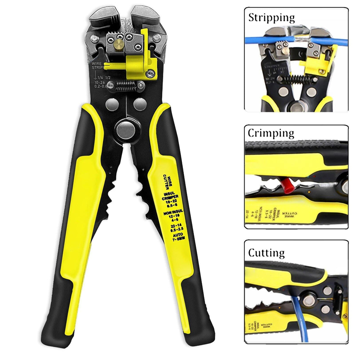 Striva™ - One-Squeeze Wire Stripping and Crimping